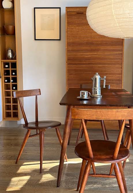 Mid-Century Dining Table and Chairs